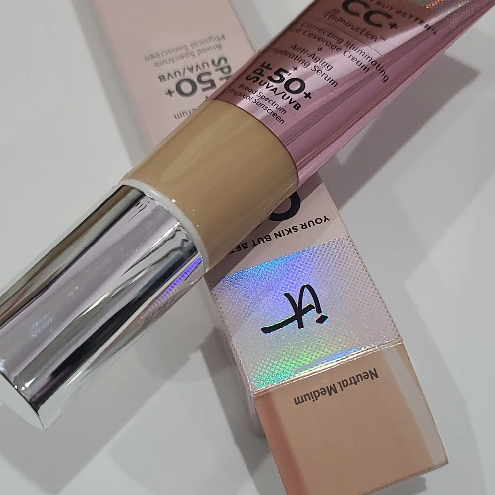 1/2 PRICE ✅ It Cosmetics CC+ Illumination SPF 50+ Anti-Aging ✨Exp 2026 NIB